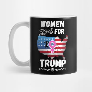 Women For Donald Trump 2024 Mug